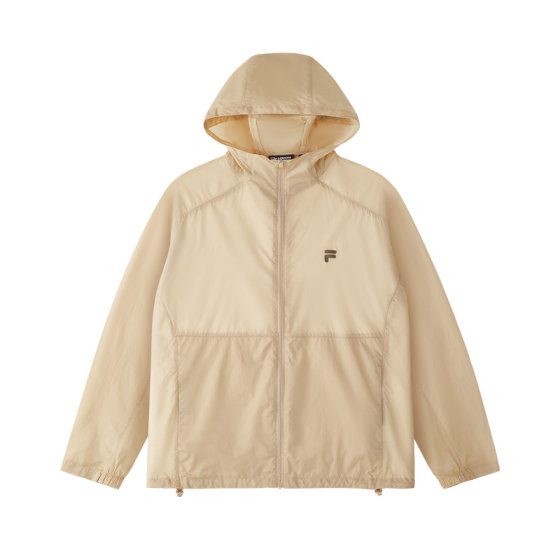 
FILA FUSION Fila Fashion Brand Woven Jacket Men's 2025 Summer New Fashion Casual Sun Protection Hooded Top