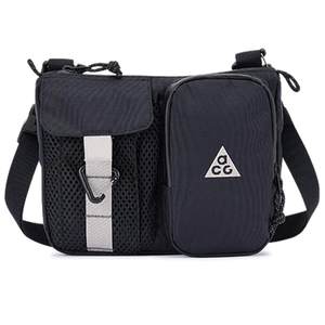 
NIKE Nike men and women outdoor storage crossbody bag sports zipper pocket shoulder bag HJ8180-010