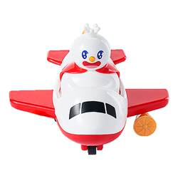 Mixue Ice City Snow King small airplane toy can run when pressed