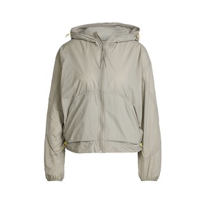 
adidas Adidas packable windbreaker jacket autumn women's short loose woven jacket JC5115