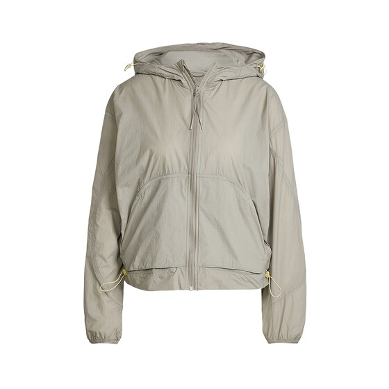 
adidas Adidas packable windbreaker jacket autumn women's short loose woven jacket JC5115