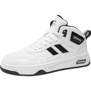 
Semir shoes men's shoes 2026 new soft-soled high-top shoes youth heightening white shoes sports and leisure sneakers for men