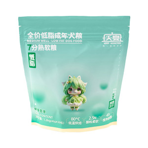 
Yaoyan low-fat full-price dog food low-temperature baked dog food adult dog food chicken individually packaged soft food 1.2kg