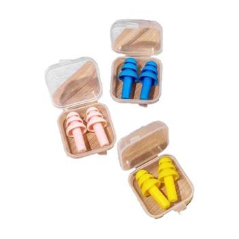 Adult silicone waterproof earplugs collected by over 1,600 people