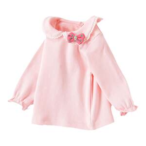 Little girl baby autumn dress long -sleeved T -shirt bottoming shirt 1 1 3 -year -old baby shirt, baby led by princess 0