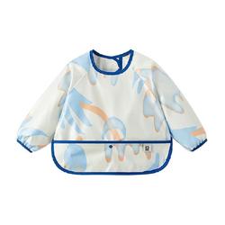 Babycare Baby Eating Coveralls Rice Pocket Blouse Children's Bib Painting Anti-dressing Waterproof Anti-dirty Apron