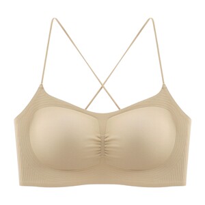 
Cat cross beautiful back underwear for women with small breasts to gather and hold secondary breasts 2025 new thin camisole all-in-one bra