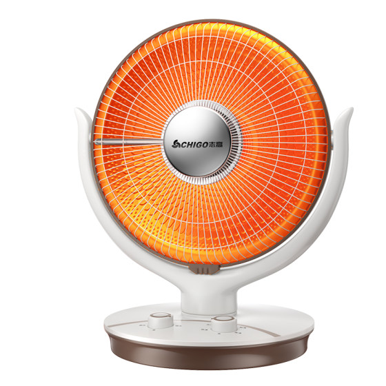 
Chigo small solar heater household energy-saving electricity-saving heating fan heater bathroom quick-heating small stove