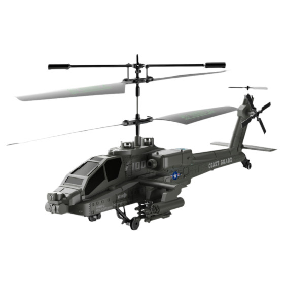 
Remote control aircraft Apache helicopter model primary school student toy drone children's simulation combat aircraft model