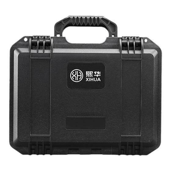 
Mingguan Xihua XH2030 plastic portable hardware toolbox anti-fall and moisture-proof box storage box shock-proof and pressure-resistant precision instrument equipment safety protection box custom-lined sponge model