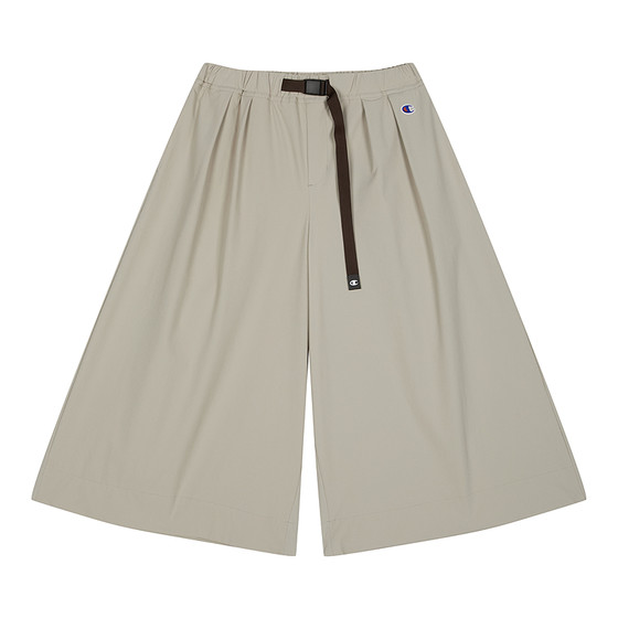 
Champion champion trousers women's 26 spring new woven wide-leg pants straight overalls casual loose culottes