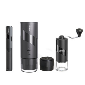 
Portable Italian coffee machine set electric espresso machine capsule extraction small home outdoor office
