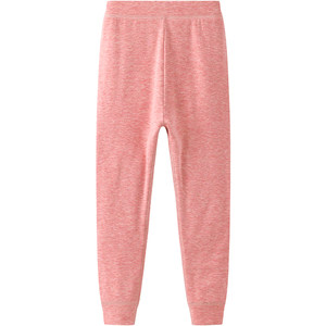 
Ying's children's thermal pants new down knee pads for boys and girls double-layer mulberry silk wool autumn and winter pants leggings