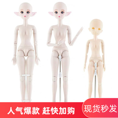 taobao agent Universal doll bracket 60 cm 3 minutes 4 points BJD7 stand 8 fixed adjustable stainless steel display rack