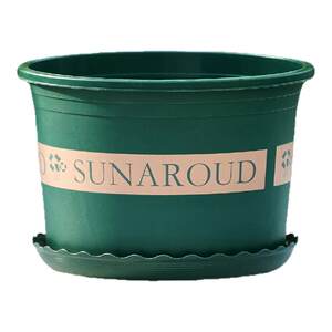 
Flower pot household resin plastic gallon pot flower pot tray thickened durable extra-large green ivy balcony special for growing vegetables