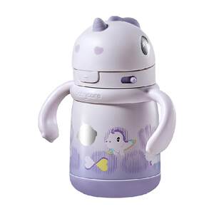 
[Pull down the details for discounts] babycare unicorn children's thermos cup baby straw water cup