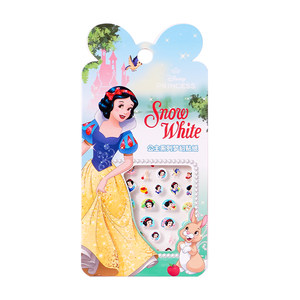 
Children's nail stickers Disney genuine joint non-toxic and odorless stickers girl princess baby nail art decoration stickers