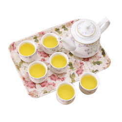 Ceramic living room wedding heat-resistant water cup tea set