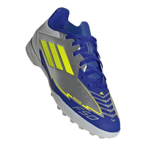 
Cool Soccer Adidas F50 Mid-range TF Broken Nails Messi Children's Football Shoes Men and Women IH0925