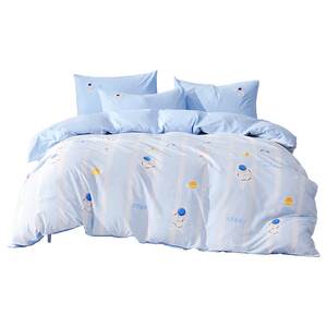 
Mercury Home Textiles Single Piece Infant and Toddler Category A Cotton Printed Quilt Cover Children's Pure Cotton Antibacterial Quilt Cover Bedding