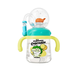 
Children's water cup whale squirt cup baby sippy cup kindergarten home direct drinking baby drinking water fun drinking cup