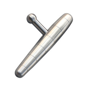 Extra large solid one-piece 304 stainless steel EDC tactical stick cool stick T-shaped inflection point acupoint fitness and defense vehicle-mounted hammer
