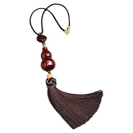 
Gourd pendant Ping An 2026 new gift high-end car interior decoration ornaments rearview mirror car pendant