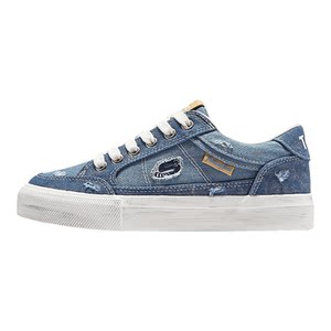
Talking Tom Cat Shoes Men's Denim Blue Sports Skateboard Shoes Couple Spring and Summer Casual Low-top Canvas Shoes