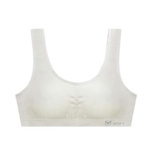 
Little Bear Rourouyi second-level girls' growth underwear 12-16 years old junior high school students development period vest girls bra