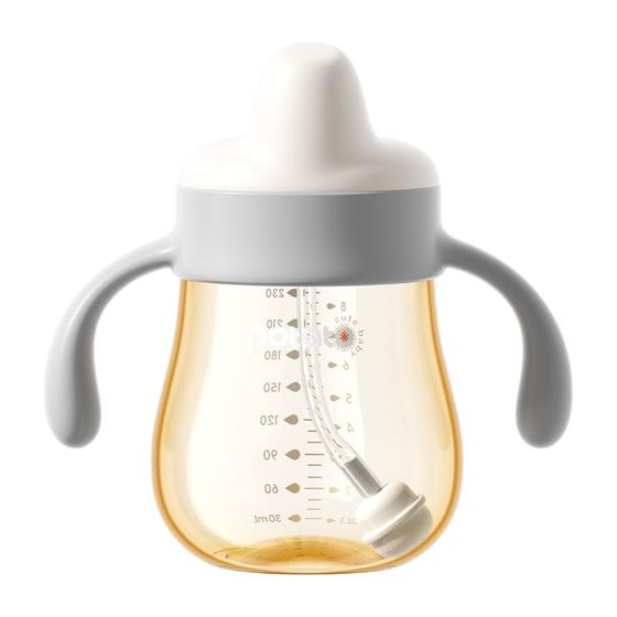 
Little potato duck-billed bottle baby baby over 6 months old drinking milk ppsu gravity ball baby bottle baby learning cup