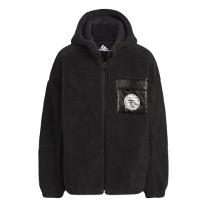 
[Self-operated] Adidas/Adidas Jacket Spring New Polar Fleece Warm Hooded Jacket IN5235