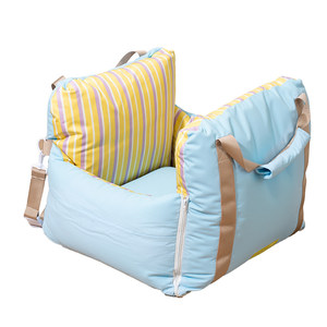 
Laiben car kennel, dog kennel and cat kennel, removable and washable car and travel small dog, dog and cat warm den sleeping pad