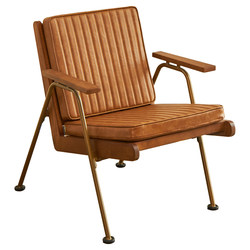Industrial style retro iron sofa dining chair