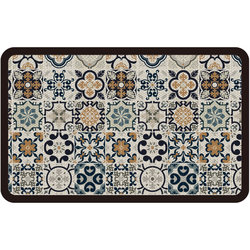 Kitchen floor mats with anti-slip oil-resistant wipeable carpet mats 2025 new waterproof and dirt-resistant special water-absorbing foot mats