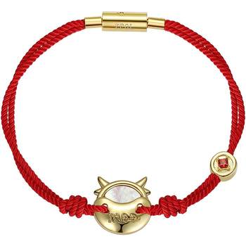 
ZENGLIU designer red rope bracelet with temperament