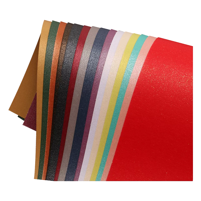 珠光卡纸4开250克特种纸卡片制作手工卡纸彩色厚 
