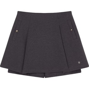 
TeenieWeenie Bear Women's Skirt 2025 Autumn New Gray Style Fashionable College Style Skirt Pants