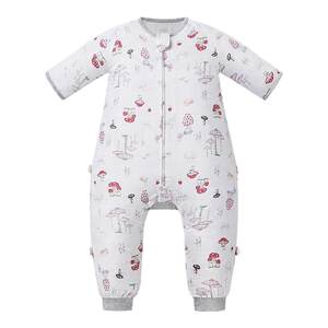 
Nest Designs Baby Sleeping Bag All Seasons Bamboo Cotton Gauze Split Leg Spring and Summer Baby and Children Anti-Kick Quilt