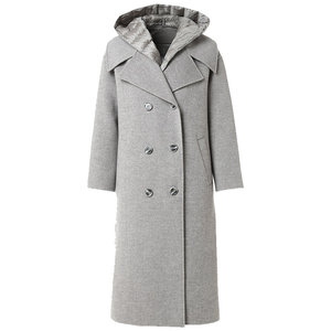 Ms. Joevani Winter Set Women's New Flower Mao Woors Middle Long Plel Cong Bine can only be worn alone
