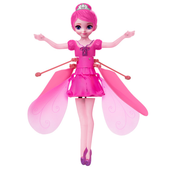 
Induction suspended fairy remote control airplane for boys and girls flying little flying fairy non-toy Children's Day gift