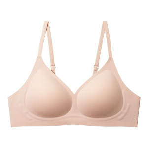
Japanese traceless underwear women's small breasts gathered invisible shaping new style jelly strips to collect secondary breasts and prevent sagging bra