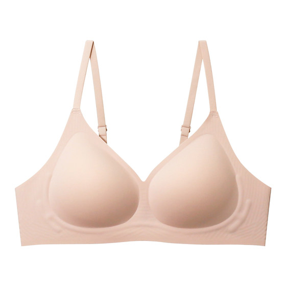 
Japanese traceless underwear women's small breasts gathered invisible shaping new style jelly strips to collect secondary breasts and prevent sagging bra