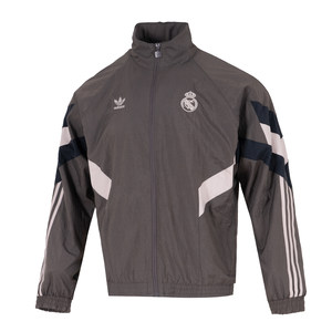 
adidas Adidas Real Madrid Jacket Men's Fall New Football Top Casual Sports Jacket JI9479