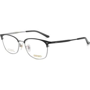 Seiko Seiko Titanium Glasses Frame Straight Myopia Glasses Men's Full Frame HC3012