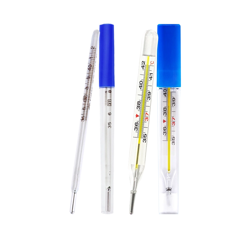 医用水银体温计家用精准儿童成人专用大刻度玻璃温度计腋下口腔-Taobao