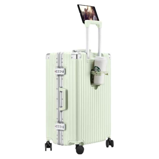 Dream traveler large luggage new aluminum frame pull pole box universal wheel suitcase password box box box box men and women
