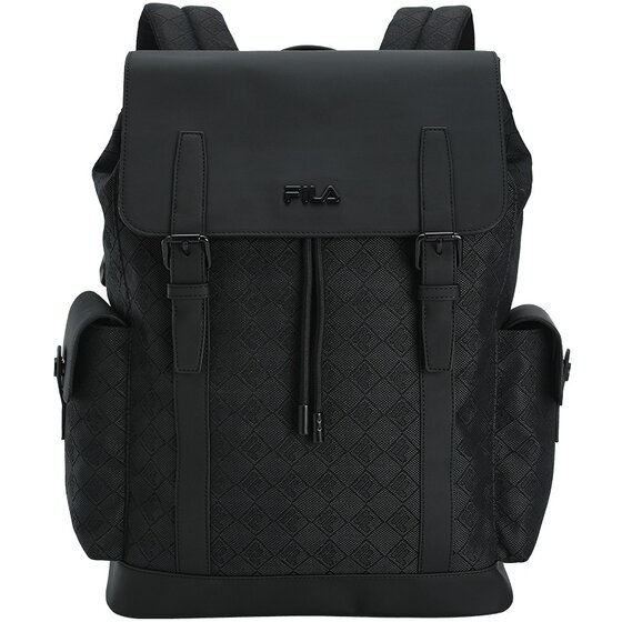 
Black Warrior FILA men's backpack commuting new retro flip backpack computer full printed old flower school bag