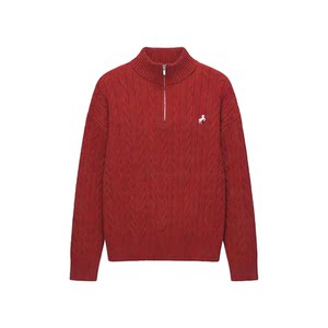 
Dream made [New Year Limited] Year of the Horse Red Sweater for Men and Women Winter Thickened Couple Sweater
