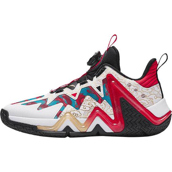 
Anti-scale New Year's model Anta children's basketball shoes for boys and girls professional strong support cushioning youth sports shoes