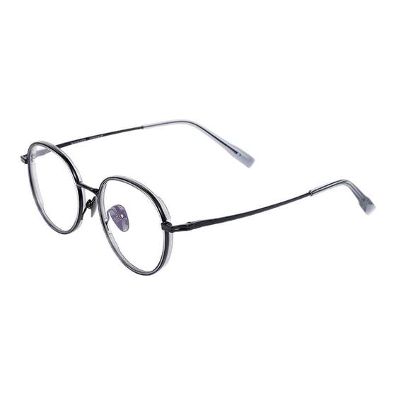 Anti-fog, myopia glasses for men online professional can be matched with anti-blue light ultra-light round frame large face slimming glasses frame for women